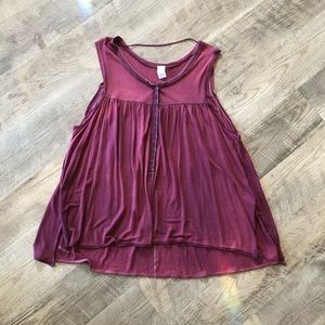 We The Free sleeveless tunic top